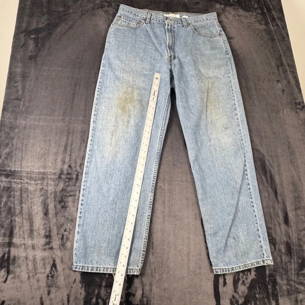 Levi's 550 Relaxed Fit Jeans Mens 36x32 Light Wash Blue Denim Vintage Canada